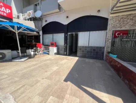 Geschäft Zum Verkauf 90M2 An Der Hauptstraße Im Zentrum Von Armutalan, Marmaris