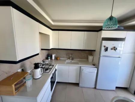 2 Rooms 1 Living Room New Building Upper Duplex Double Bathroom 90 M2 Apartment For Sale In The Center Of Marmaris Close To The Sea