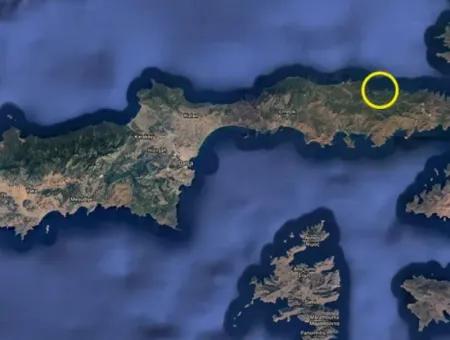 Seaside 4500M2 Suitable Land For Sale In Alavara Neighborhood Of Datça District