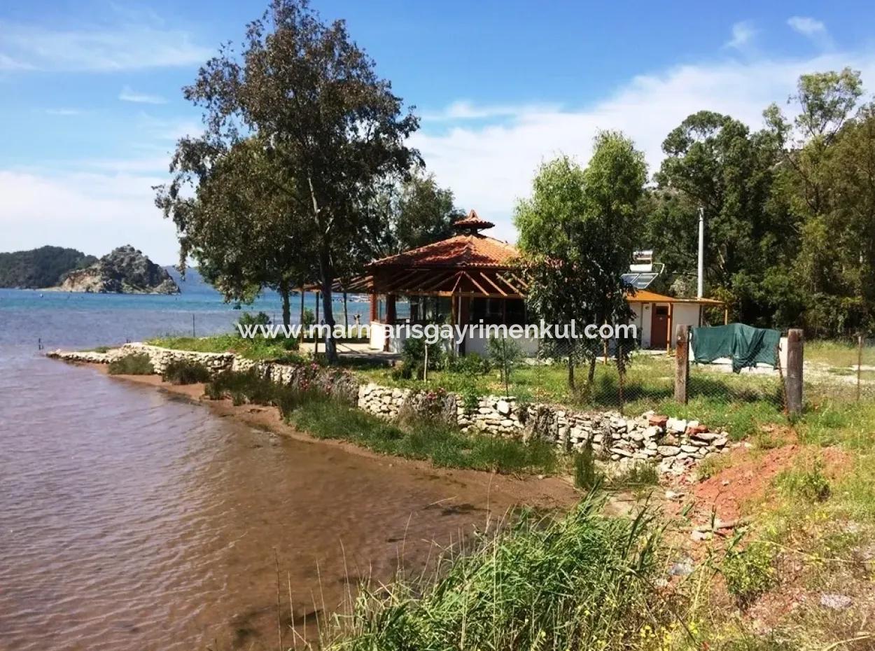 Marmaris İlçesinde Orhaniye Köyünde Denize Sıfır 760 M2 Satılık Restaurant,Cafe